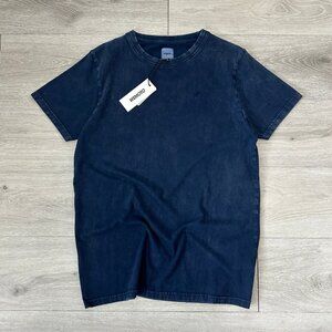 NWT Wemoto - Jessy - Men's Lava Wash Organic Cotton Navy Blue T-Shirt - Medium